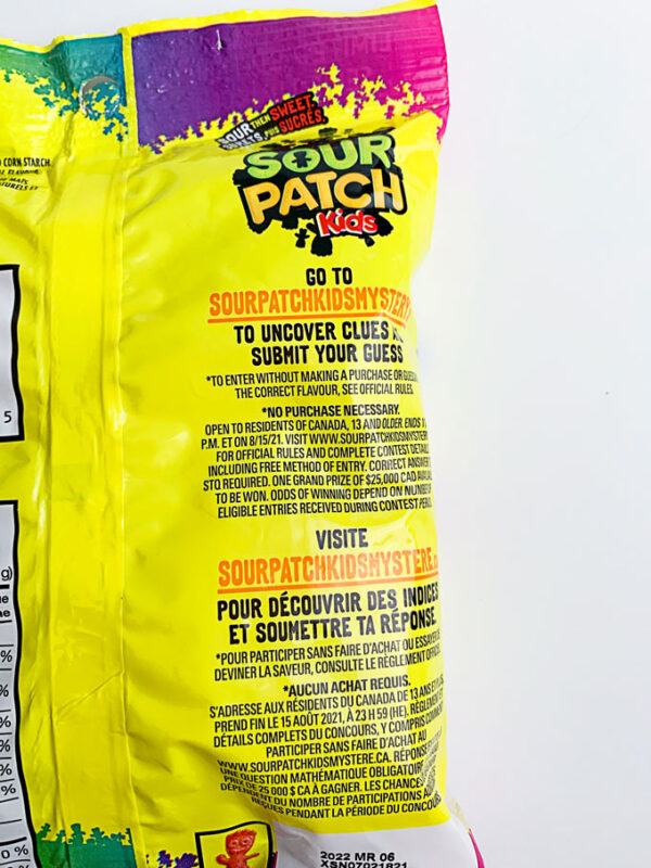 sour patch kids mystery flavor