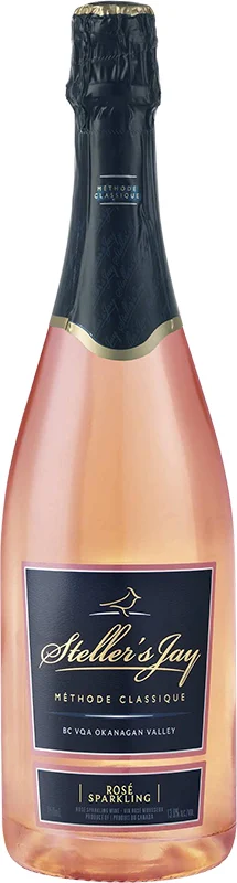 Steller’s Jay Sparkling Rosé wine
