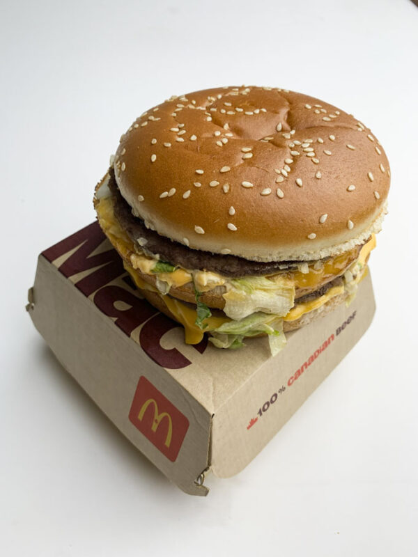 cost of a big mac in italy