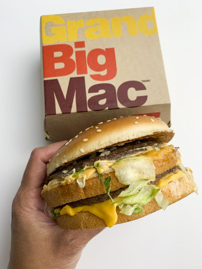 giant big mac calories