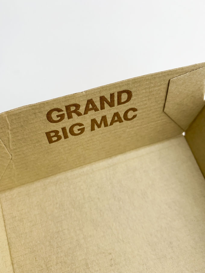 Mcdonald's grand big mac