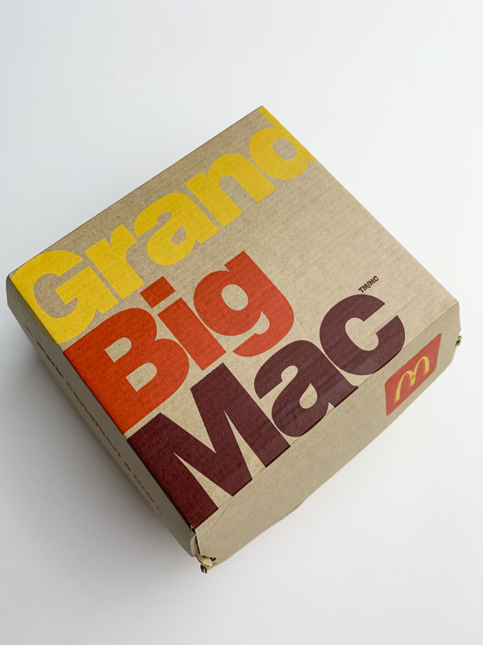 Mcdonald's grand big mac