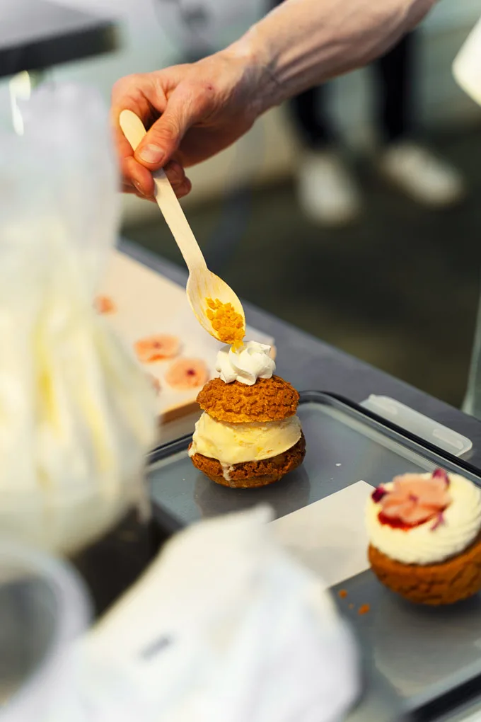 Thirstea, Kukkijar, Niche Creamery Popup: Ice Cream Puffs + Milk Tea