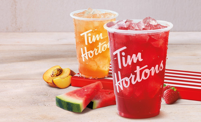 Tims Real Fruit Quenchers 2021 by Tim Hortons: Flavours, Price, Peach, Strawberry Watermelon