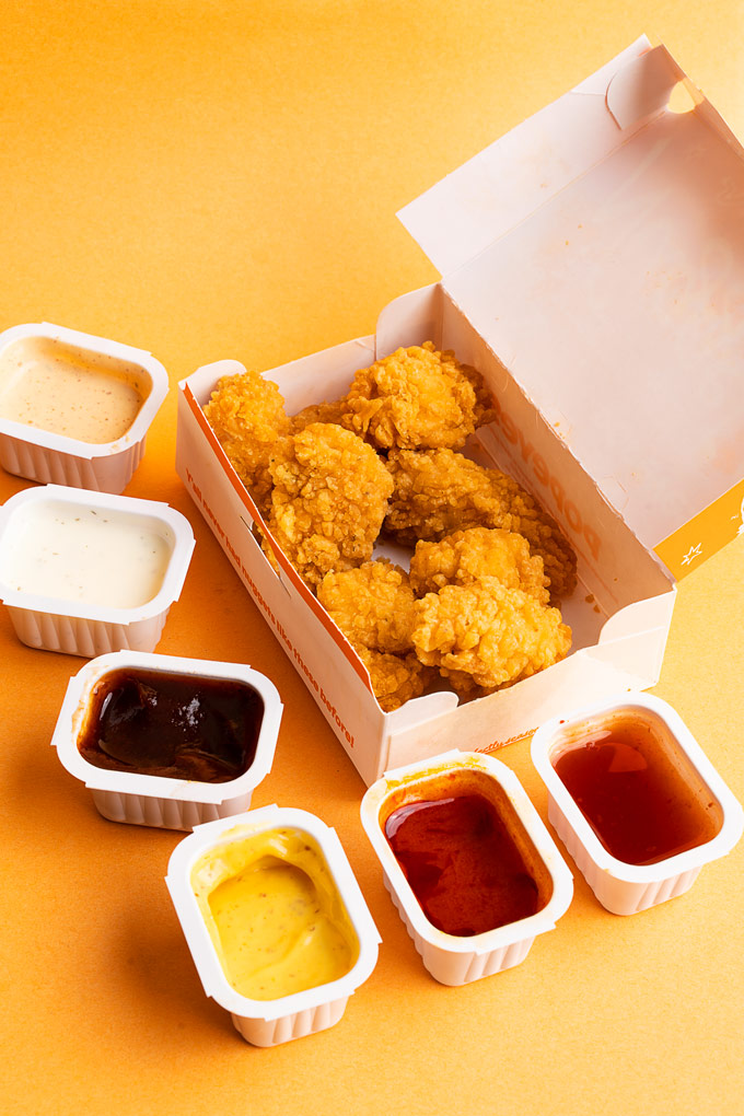 popeyes nuggets calories