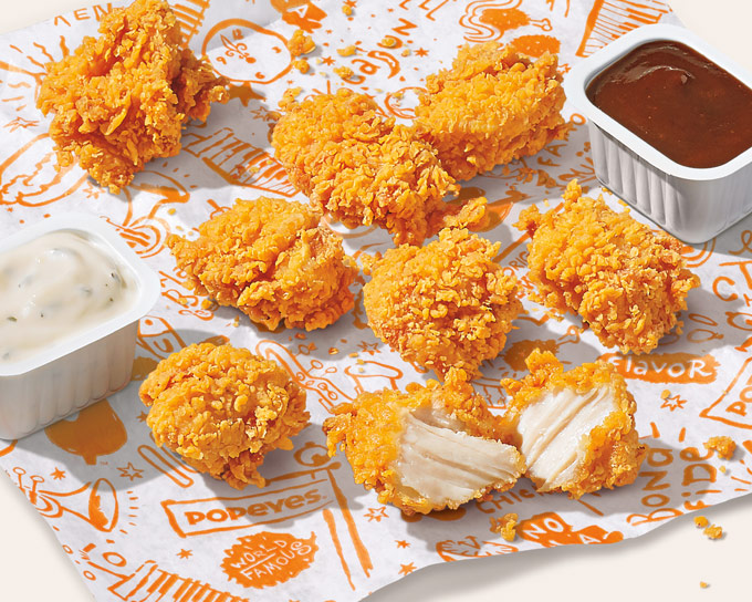 popeyes chicken nuggets