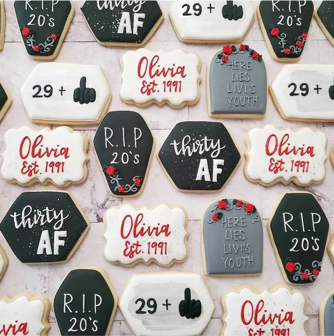 Death to My 20s Party Ideas: Food, Games, Decor, Invitations