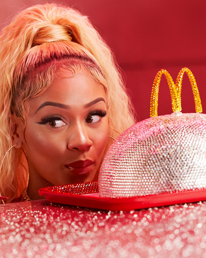 Saweetie McDonalds Meal, Menu, Celebrity Meal Collab USA 2021