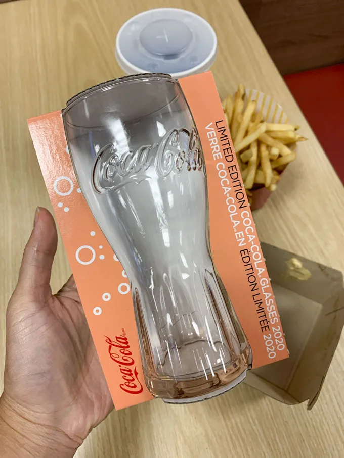 McDonald's Coke Glasses 2020 Canada: Extra Value Meal at Walmart