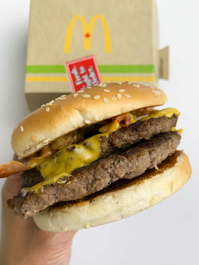 McDonald's Maple BBQ & Bacon Quarter Pounder Calories, Price0