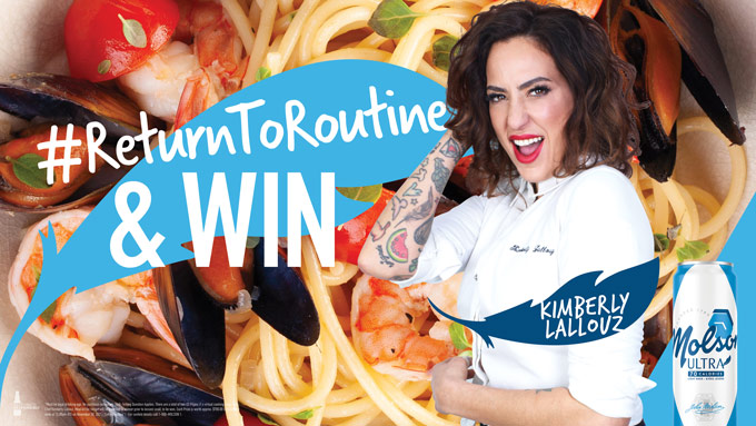 Molson Ultra Giveaway: Win a virtual cooking class with Chef Kimberly