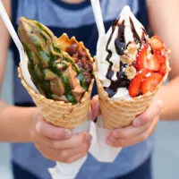 Soft Peaks Richmond McArthurGlen Mall: Ice Cream Menu & Review