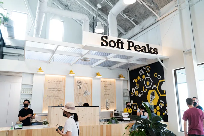 Soft Peaks Ice Cream Richmond McArthurGlen Mall: Menu & Review
