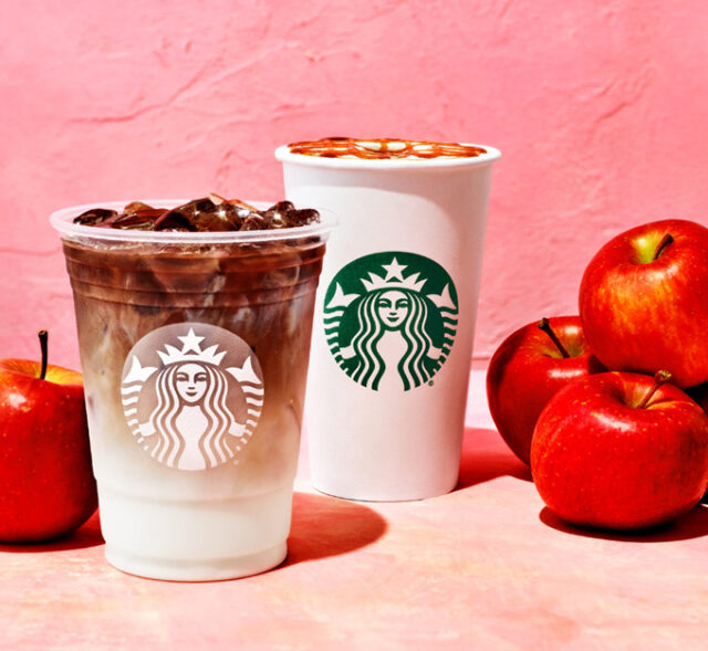 apple crisp oatmilk macchiato