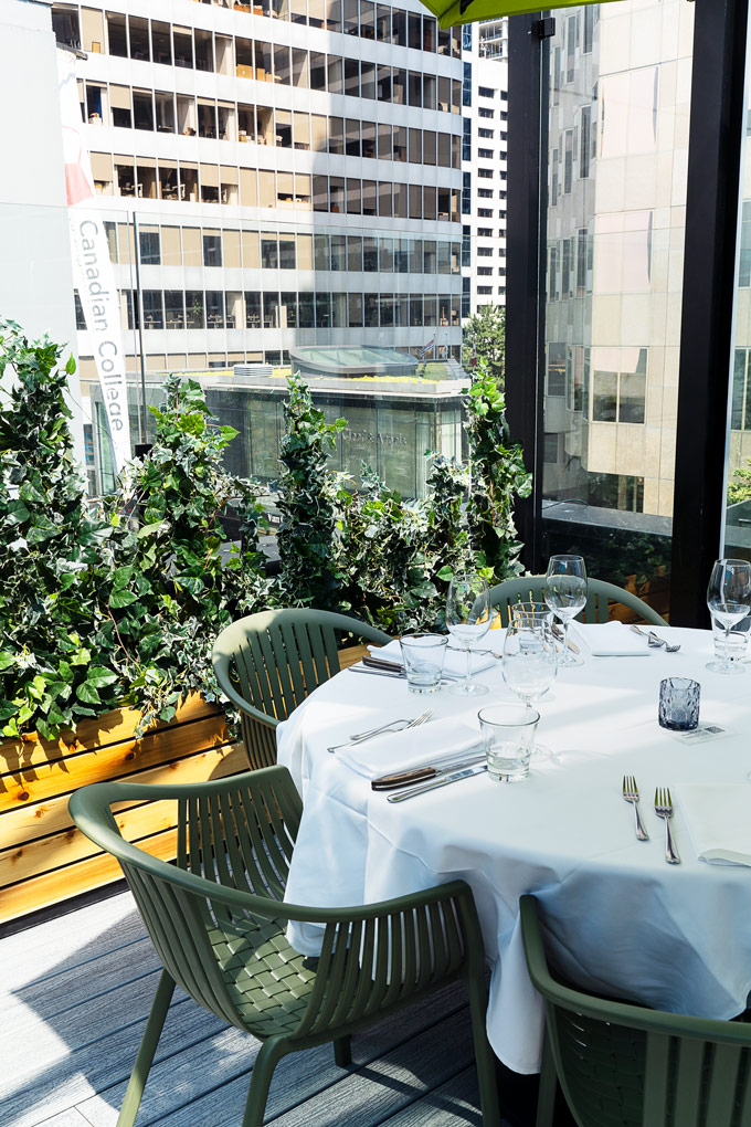 The Roof at Black+Blue: Romantic Rooftop Dining