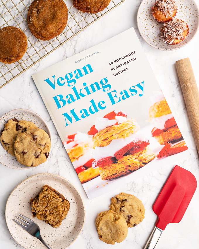 Vegan Baking Made Easy Cookbook by Rebecca Coleman