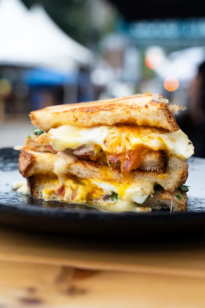 Crack On Vancouver Food Truck: Gourmet Breakfast Sandwiches