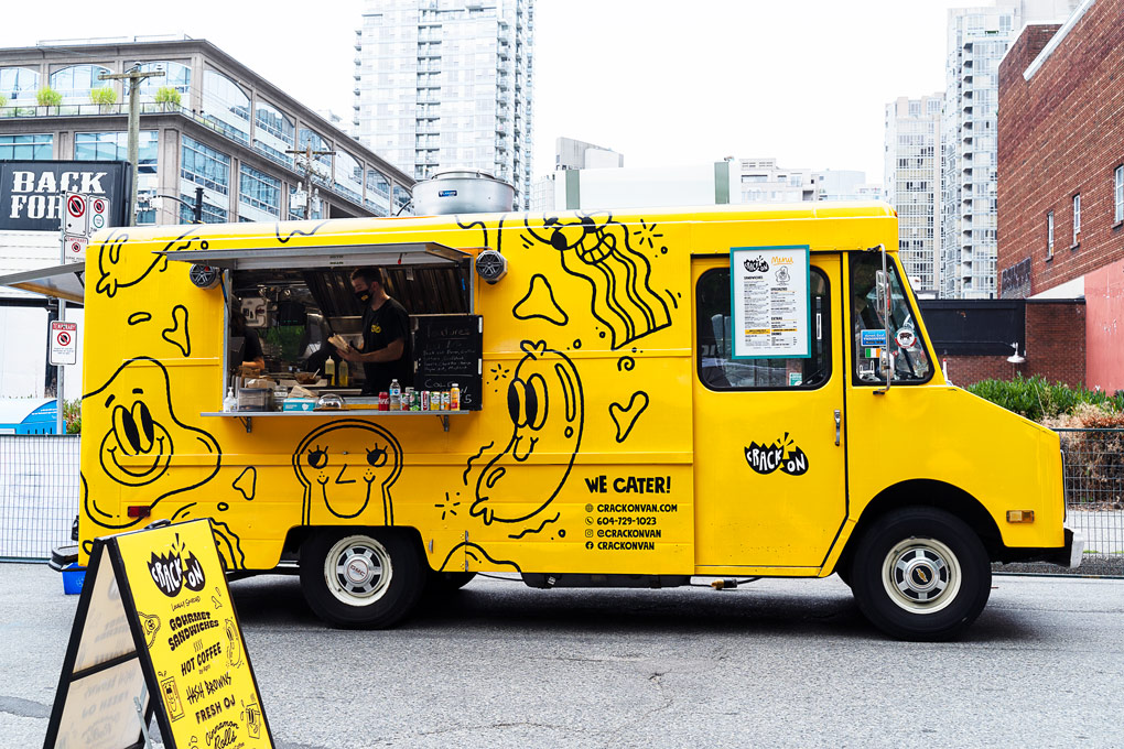 Crack On Vancouver Food Truck: Gourmet Breakfast Sandwiches