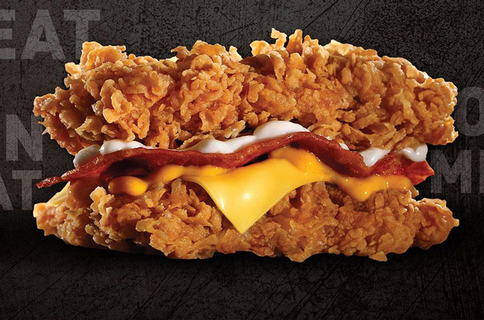 Kfc Double Down Canada 2021 Calories