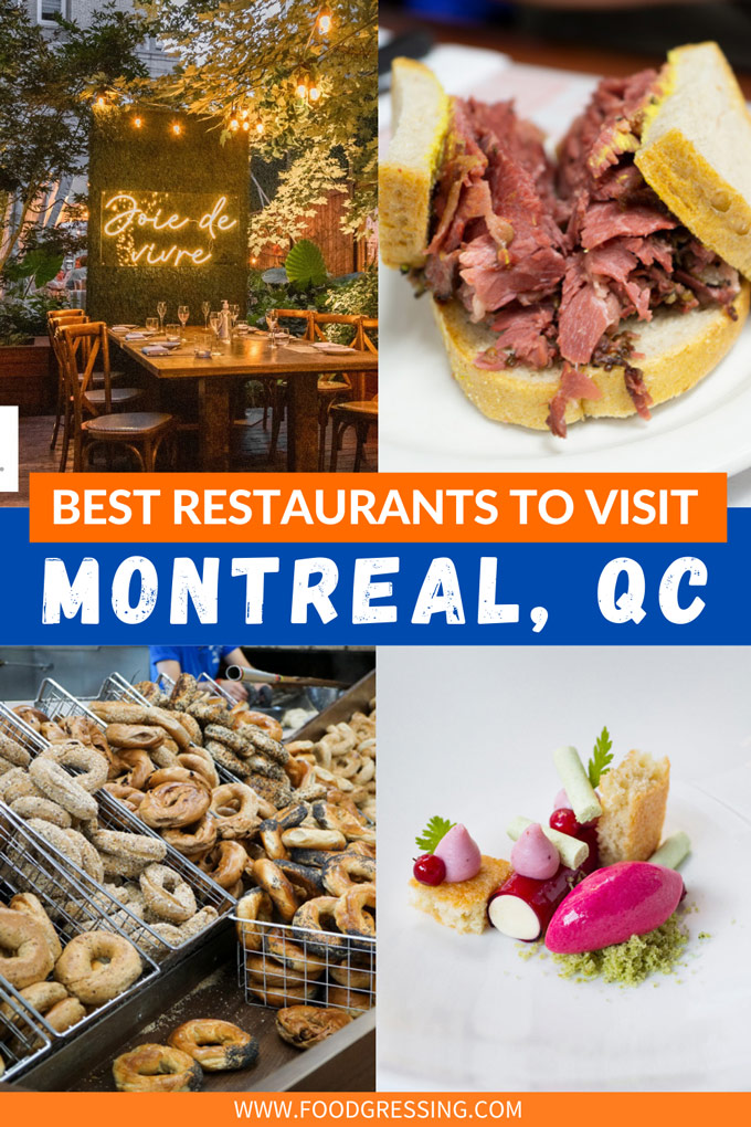 Best Restaurants in Montreal 2021 Quebec Canada