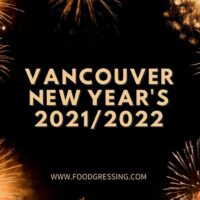 New Year's Eve Vancouver 2021 and Day Brunch 2022