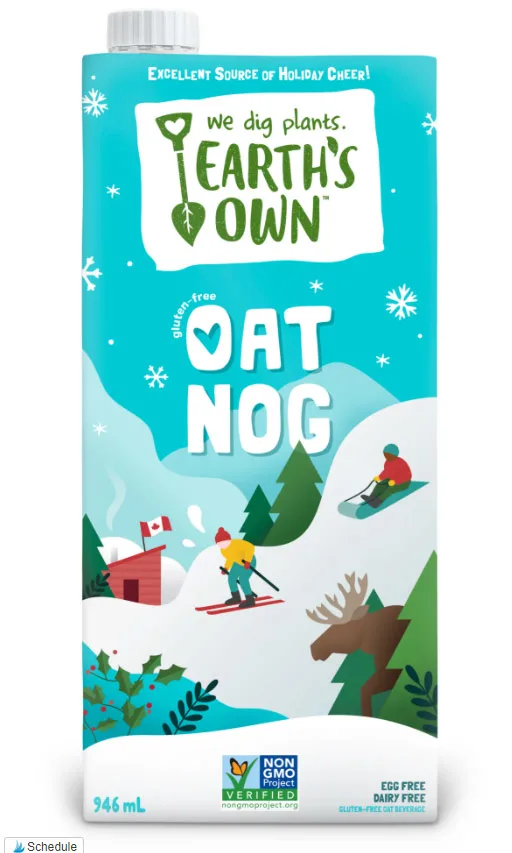 Plant-Based Christmas Food Ideas: Oat Nog, Stuffed Beast