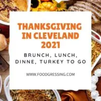Thanksgiving in Cleveland 2021: Dinner, Turkey to Go, Restaurants