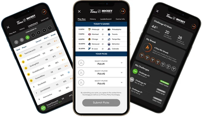 Tim Hortons NHL Hockey Challenge 2021 - 2022