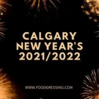 New Year's Eve Calgary 2021 and Day Brunch 2022