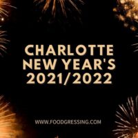 New Year's Eve Charlotte 2021 and New Year's Day Brunch 2022