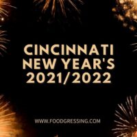 New Year's Eve Cincinnati 2021 and Day Brunch 2022