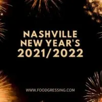 New Year's Eve Nashville 2021 and Day Brunch 2022