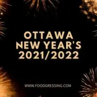 New Year's Eve Ottawa 2021 and Day Brunch 2022