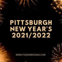 New Year's Eve Pittsburgh 2021 and Day Brunch 2022