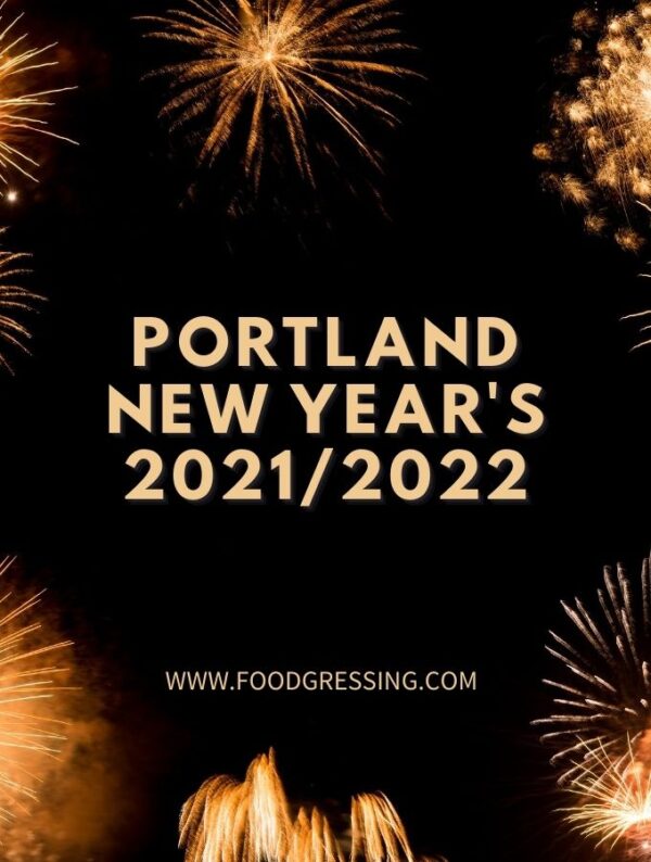 New Year's Eve Portland 2021 and New Year's Day Brunch 2022