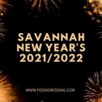 New Year's Eve Savannah 2021 and Day Brunch 2022