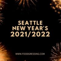 New Year's Eve Seattle 2021 and Day Brunch 2022