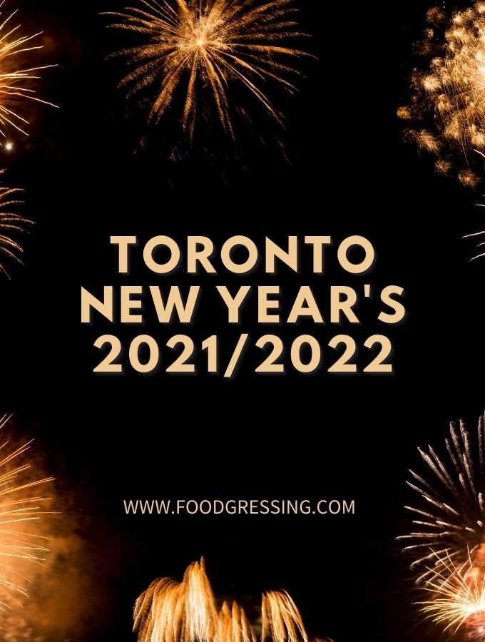 New Year's Eve Toronto 2021 and Day Brunch 2022