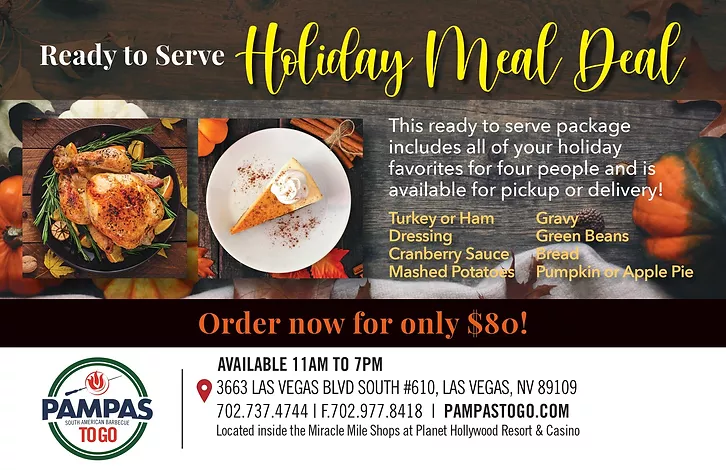 4 Reasons to Spend Thanksgiving in Vegas