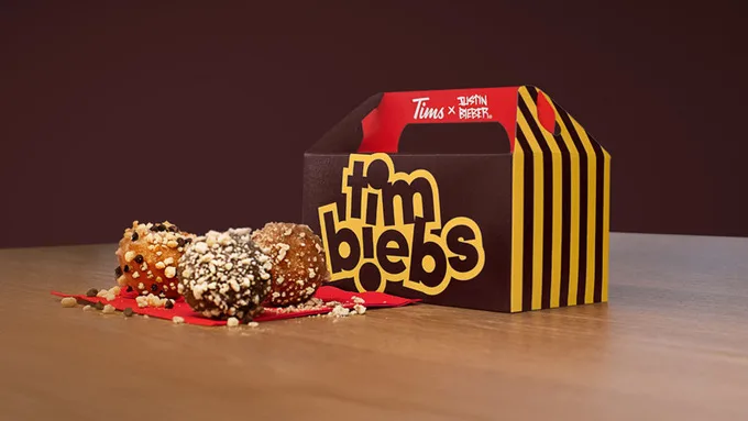 Tim Hortons Justin Bieber Collab 2021: Timbiebs Timbits Flavours, Merch