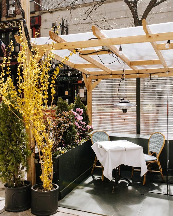 Best Outdoor Dining NYC: Heated, Covered, Outdoor Patios - 2021 List
