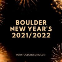 New Year's Eve Boulder 2021 and Day Brunch 2022