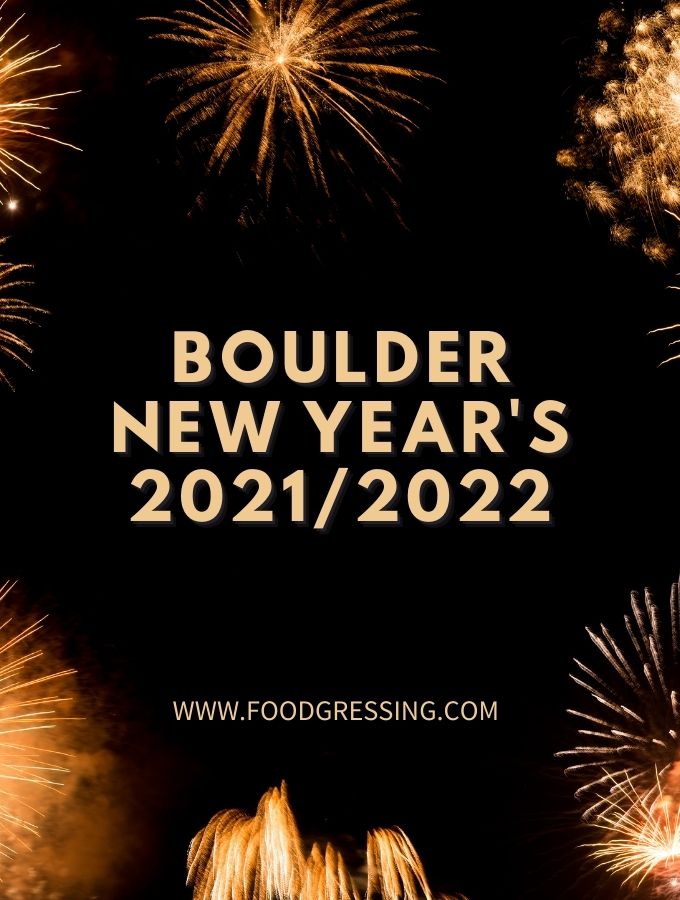 New Year's Eve Boulder 2021 and Day Brunch 2022