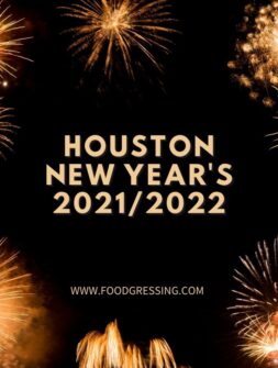 New Year&#039;s Eve Houston 2021 and New Year&#039;s Day Brunch 2022