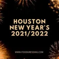 New Year's Eve Houston 2021 and Day Brunch 2022