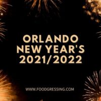 New Year's Eve Orlando 2021 and Day Brunch 2022