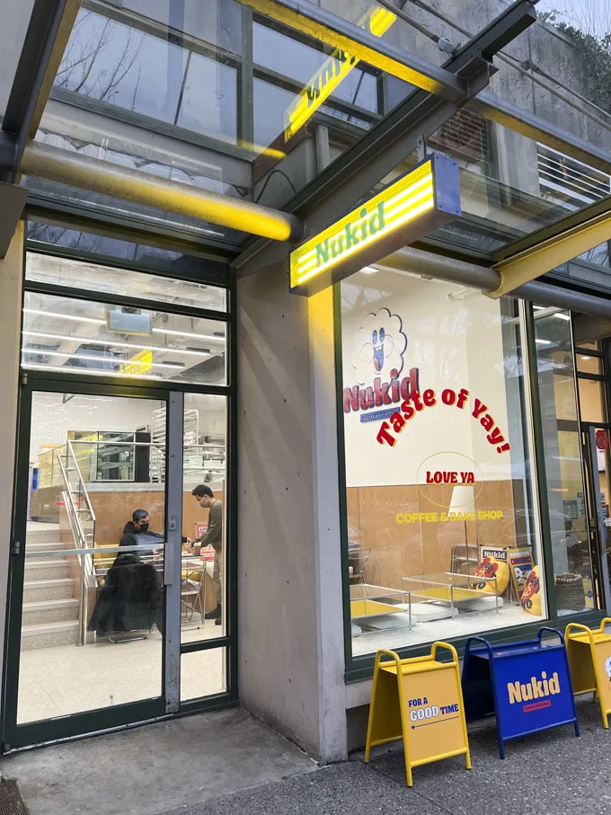 Nukid Coffee & Bake Shop Vancouver Robson