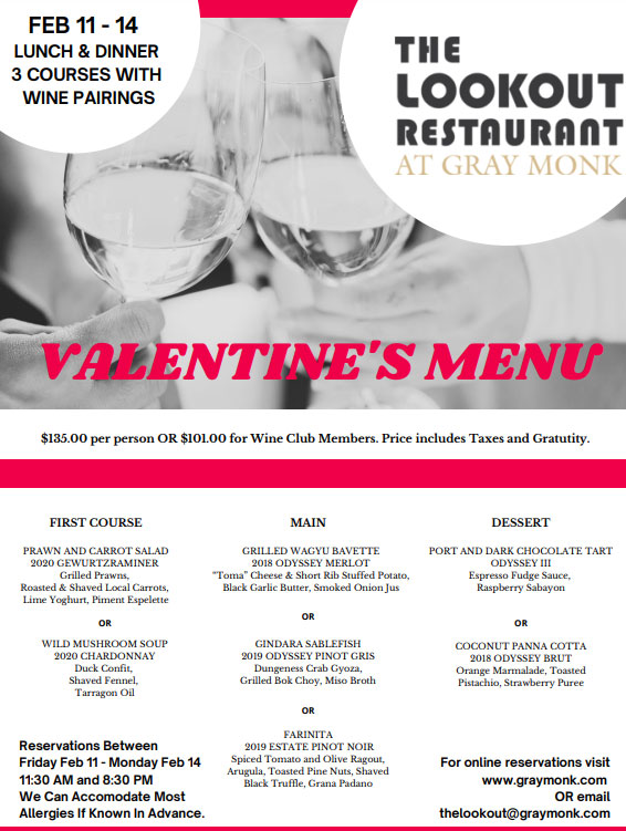 Valentine's Day Kelowna 2022: Restaurants, Romantic Things to Do