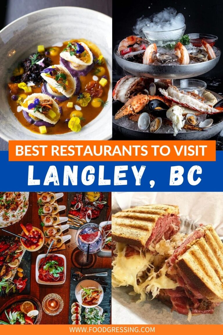 BEST RESTAURANTS IN LANGLEY BC: 15 top spots to eat & drink