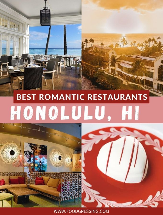 Most Romantic Restaurants in Honolulu Hawaii USA
